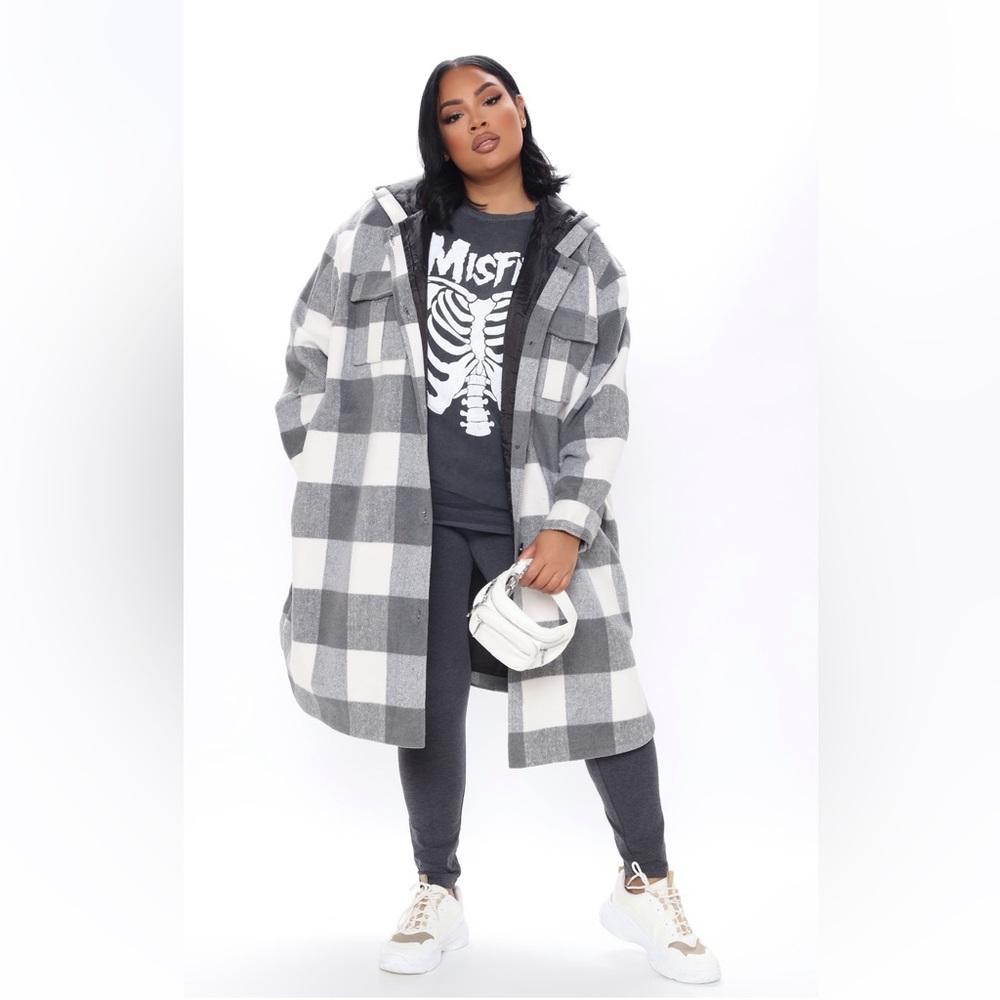 NWT fashion nova coat 3X